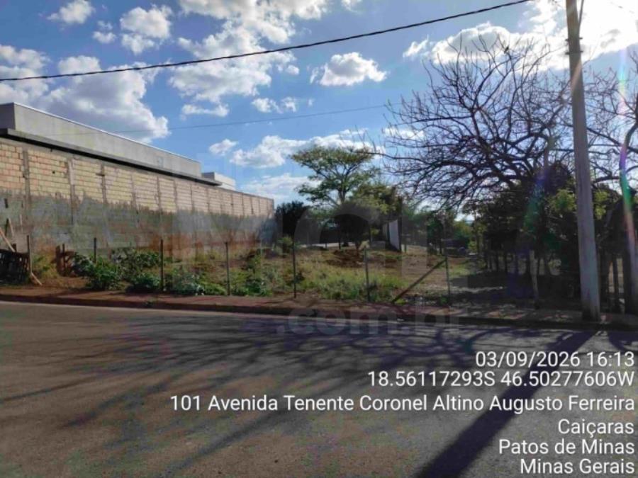 Imagem do imóvel PATOS DE MINAS/MG - Lote urbano com área de 4.523,46 m², localizado no bairro Altos dos Caiçadas PREFEITURA MUNICIPAL DE PATOS DE MINAS/MG