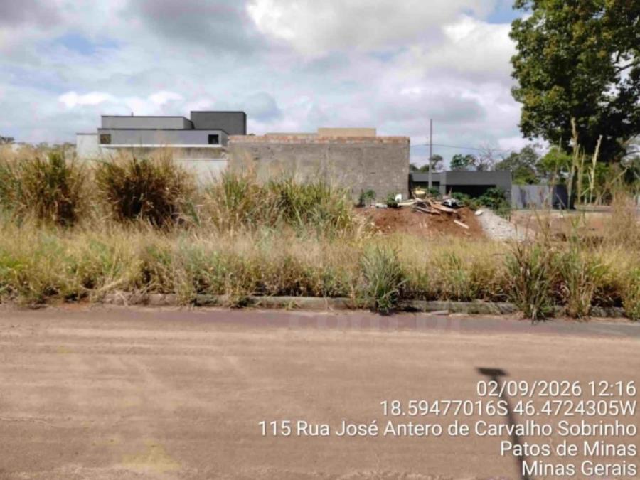 Imagem do imóvel PATOS DE MINAS/MG - Lote urbano com área de 1.186,02 m², localizado na Rua Agostinho Rodrigues Galvão, bairro Afonso Queiroz PREFEITURA MUNICIPAL DE PATOS DE MINAS/MG