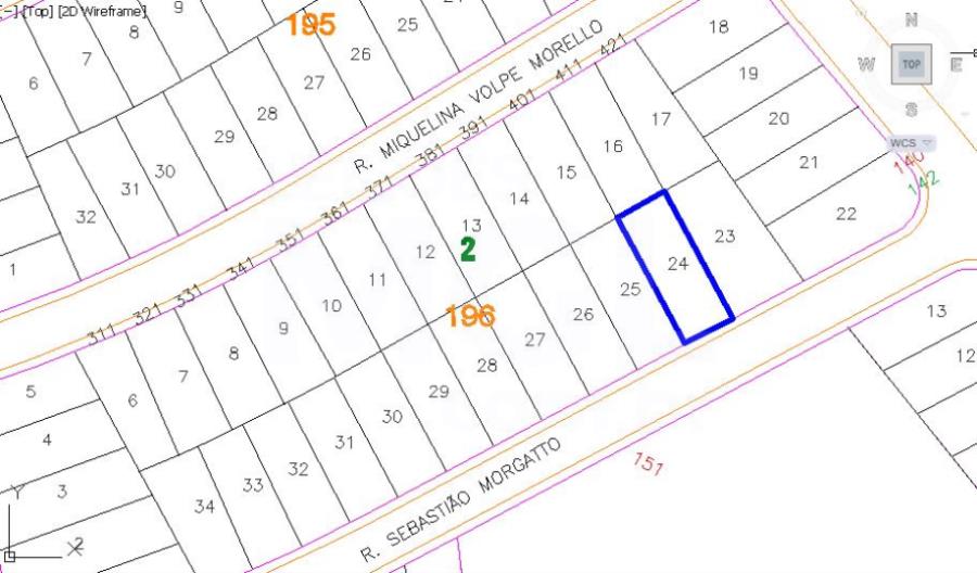 JABOTICABAL/SP - Terreno com 383,47m² no loteamento Colina Verde PREFEITURA MUNICIPAL DE JABOTICABAL/SP, localizado em Jaboticabal - SP, bairro Colina Verde
