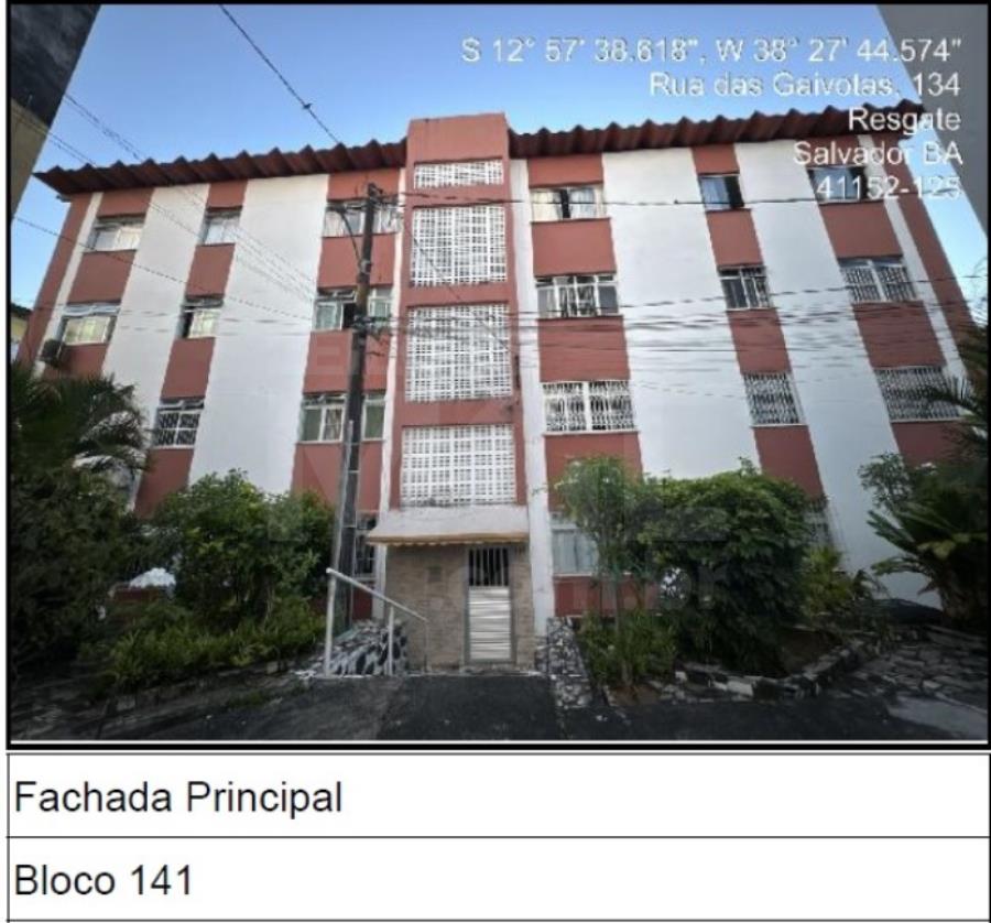 Imagem do imóvel SALVADOR/BA — Apartamento Resgate (F10291039) IMÓVEIS BRASIL AFORA | CAIXA ECONÔMICA FEDERAL