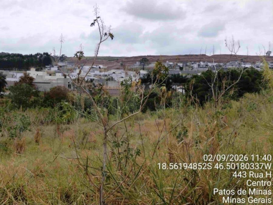 Imagem do imóvel PATOS DE MINAS/MG - Lote urbano com área de 8.136,05 m², localizado no bairro Bela Vista PREFEITURA MUNICIPAL DE PATOS DE MINAS/MG