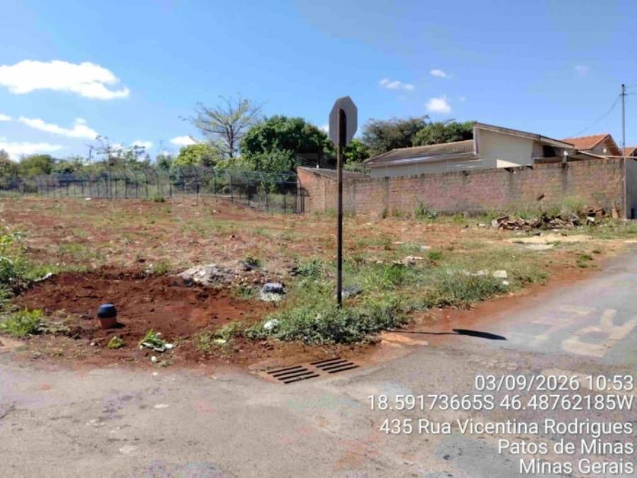 Imagem do imóvel PATOS DE MINAS/MG - Lote urbano com área de 1.699,76 m², localizado no bairro de Jardim Panorâmico PREFEITURA MUNICIPAL DE PATOS DE MINAS/MG