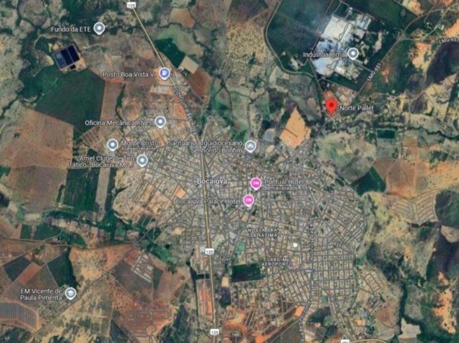 BOCAIÚVA/MG — Fábrica de palhetes com terreno de 1.562,70m² no Distrito Industrial IMÓVEIS | MG, localizado em Bocaiúva - MG