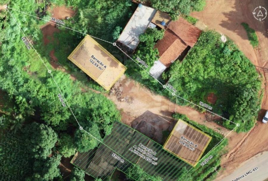BOCAIÚVA/MG — Fábrica de palhetes com terreno de 1.562,70m² no Distrito Industrial IMÓVEIS | MG, localizado em Bocaiúva - MG