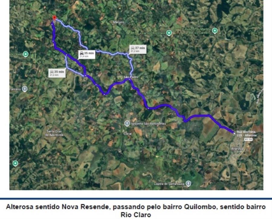 ALTEROSA/MG — Terreno Rural com 10.47 hectares no lugar denominado “Rio Claro” EXTRAJUDICIAL DE IMÓVEIS, localizado em Alterosa - MG
