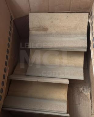 TEIXEIRAS/MG - 12 lâminas raspadoras SPU/PU - PUR B100/2500 com inserto de tungstênio