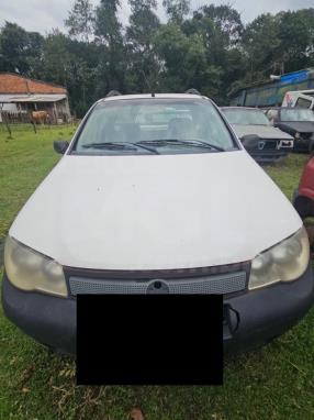 CASTRO/PR - Caminhonete Fiat Strada Fire CE Flex, 2007/2008, FLEX