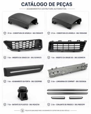 Juiz de Fora/MG - Acabamento, plastico e lataria - 8 SKUs / 59 pecas - PA00166