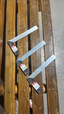 ITAÚNA/MG - LOTE COM 18 UNIDADES DE ESQUADRO PARA CARPINTEIRO 10" 254MM NOVA54