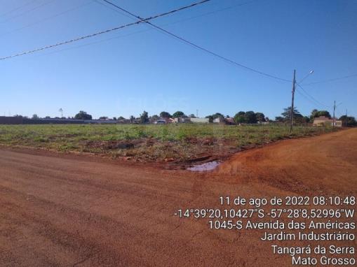 TANGARÁ DA SERRA/MT - Lote de terreno nº 01-A, da quadra nº 03, no Loteamento Jardim Industriário