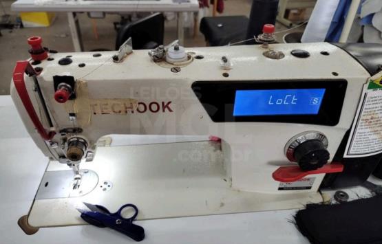 PARAGUAÇU/MG - MÁQUINA DE COSTURA RETA ELETRÔNICA TECHOOK