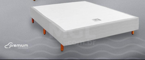 ITAÚNA/MG - BOX SOMMIER SUEDE BEGE 1,38X1,88X33 CM (IMAGEM ILUSTRATIVA DA COR DO BOX) - PA6193