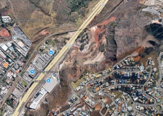 BELO HORIZONTE/MG — Terreno com 11.925,96m² no Bairro Olhos D'Água