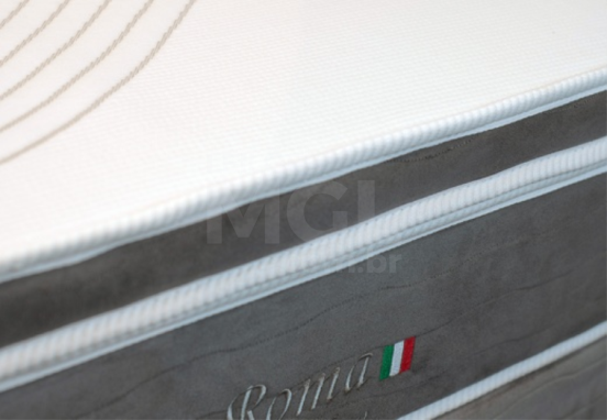 ITAÚNA/MG - COLCHÃO ROMA NEW POCKET SUED SILVER 138X188X30CM-MA11661